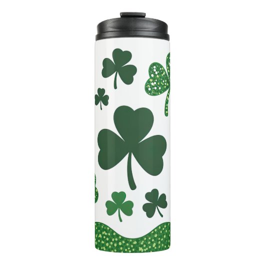 Lucky Shamrocks  Thermosbeker (Voorkant)