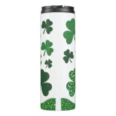 Lucky Shamrocks  Thermosbeker (Achterkant)