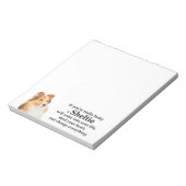 Lucky Sheltie Notitieblok (Gedraaid)