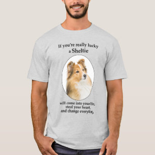 Lucky Sheltie T-shirt