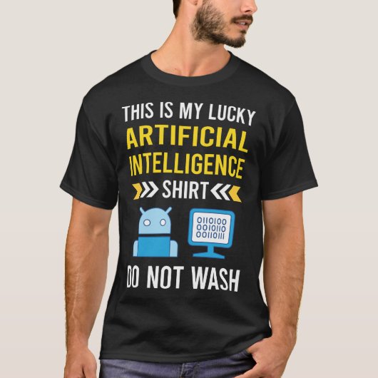 Lucky Shirt Artificial Intelligence (Voorkant)