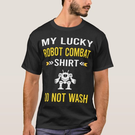 Lucky Shirt Robot Combat Robots (Voorkant)