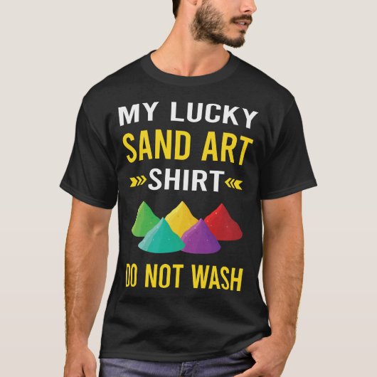 Lucky Shirt Sand Art (Voorkant)