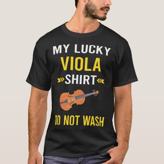 Lucky Shirt Viola Violist (Voorkant)