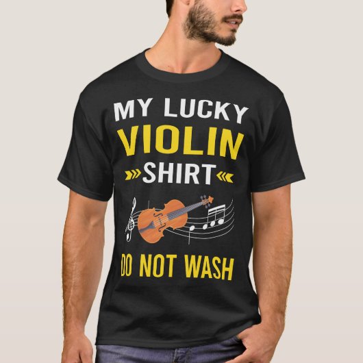 Lucky Shirt Viool (Voorkant)