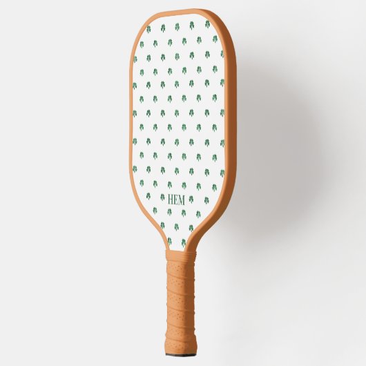 Lucky Shot Monogrammed Pickleball Vier Blad Klaver Pickleball Paddle (Links)