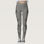 Lucky Silver Stars Leggings (Voorkant)