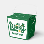 Lucky since Year Bedankdoosjes (Voorkant Zijde)