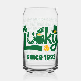 Lucky since Year Blikvorm Glas