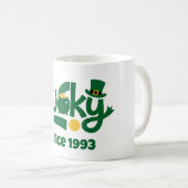 Lucky since Year Koffiemok (Voorkant rechts)