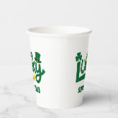 Lucky since Year Papieren Bekers (Rechts)