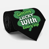 Lucky Sip Necktie Stropdas (Opgerold)
