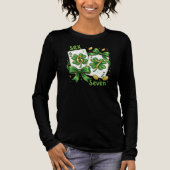 Lucky Six Seven Playing Cards, St Patricks Day Tri-Blend Shirt (Voorkant)