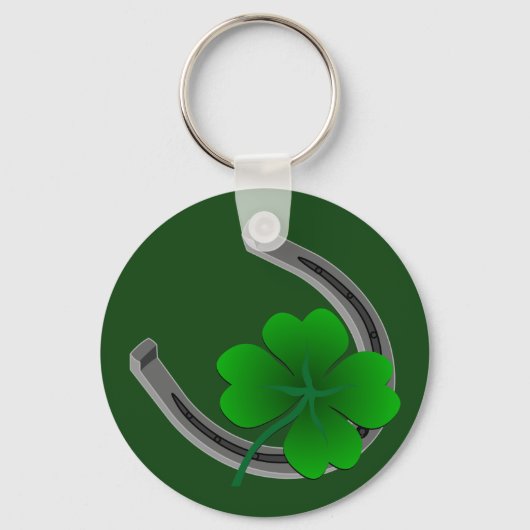 Lucky Sleutelhanger 4 Leaf Clover Sleutelhanger Lu (Voorkant)