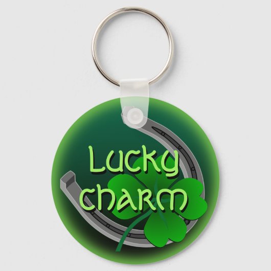 Lucky Sleutelhanger Custom Lucky Charm Sleutelhang (Voorkant)