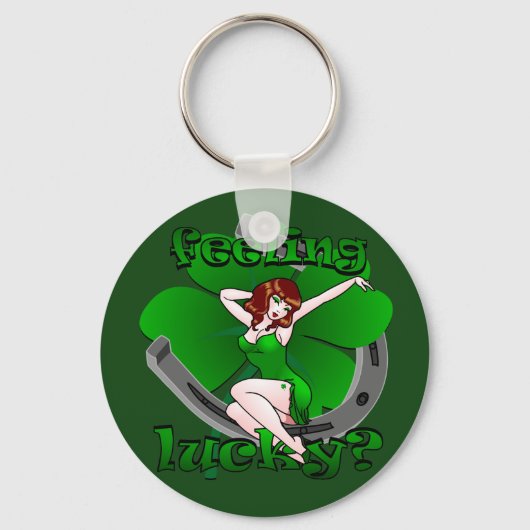 Lucky Sleutelhanger Retro Pin-up Sleutelhanger & c (Voorkant)