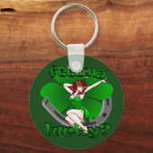 Lucky Sleutelhanger Retro Pin-up Sleutelhanger & c (Voorkant)