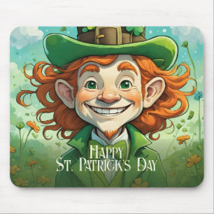 Lucky Smiles op St. Patrick's Day Muismat