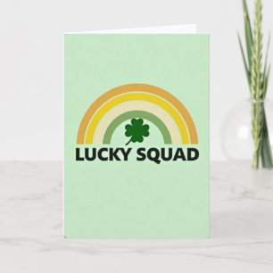 Lucky Squad Regenboogkaart Kaart