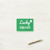Lucky Squad St. Patrick's Day Post-it® Notes (Op bureau)