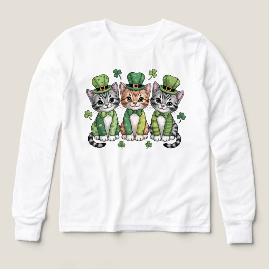 Lucky St. Patrick’s Day Kittens-47474 (Motif recto)