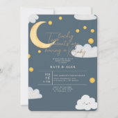 Lucky St Patrick's Boy Blue Baby shower Kaart (Voorkant)