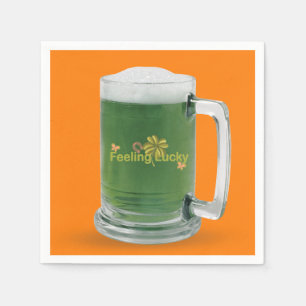 Lucky St. Patrick's Day Green Beer Servet