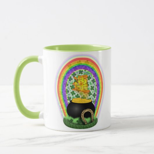 Lucky St Patricks Day Mok (Links)