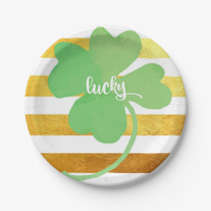 Lucky St Patrick's Day Papieren Bordje