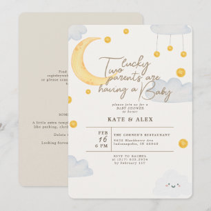 Lucky St Patrick's Gender Neutral Baby shower Kaart