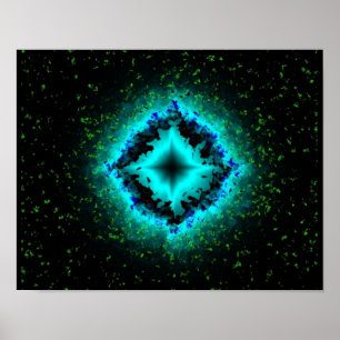 Lucky Star en Asterisk Poster