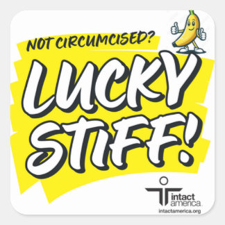 Lucky Stiff — Sticker — Jaune
