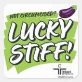 Lucky Stiff — Sticker — Vert (Devant)