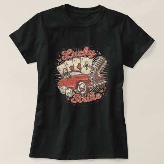 Lucky Strike T-shirt (Design voorkant)
