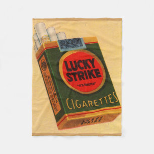 Lucky Strikes pack van 1920s en Fleece Deken