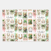 Lucky Symbols, St. Patrick's Day inpakpapier (Voorkant)