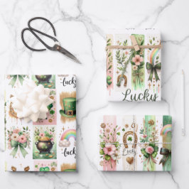 Lucky Symbols, St. Patrick's Day inpakpapier