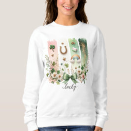 Lucky Symbols, St. Patrick's Day Sweatshirt