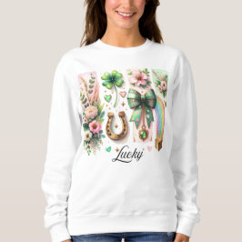 Lucky Symbols, St. Patrick's Day Sweatshirt