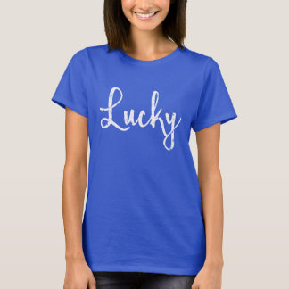 Lucky T-shirt Distressed Lucky Fox T-shirt