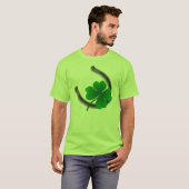 Lucky T-shirt irlandais T-shirt St Patrick Lucky S (Devant entier)