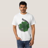 Lucky T-shirt irlandais T-shirt St Patrick Lucky S (Devant entier)