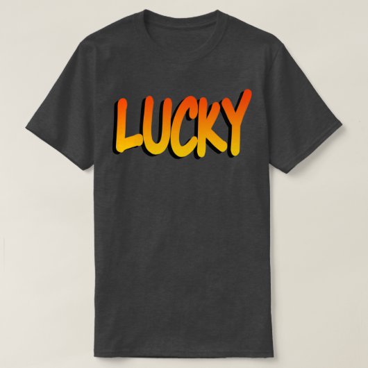 Lucky T T-shirt (Design voorkant)