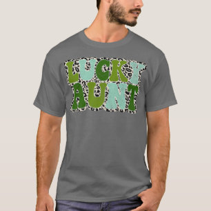 Lucky tante St Patrick's Day Funny tante Irish Sha T-shirt