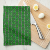 Lucky Towels St. Patrick's Tea Towels Customize Theedoek (Quarter Fold)