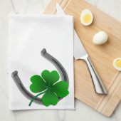 Lucky Towels St. Patrick's Tea Towels Customize Theedoek (Quarter Fold)