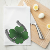 Lucky Towels St. Patrick's Tea Towels Customize Theedoek (Quarter Fold)