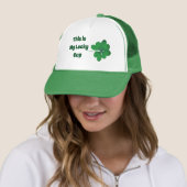 Lucky tracker casquette (En situation)