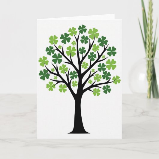Lucky Tree Art Card Kaart (Voorkant)