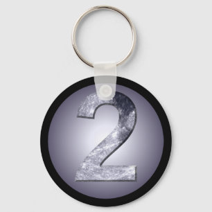 Lucky Two Lunar Symbol Magic Circle Design Sleutelhanger